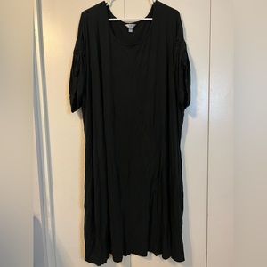 Terra&Sky Black Dress